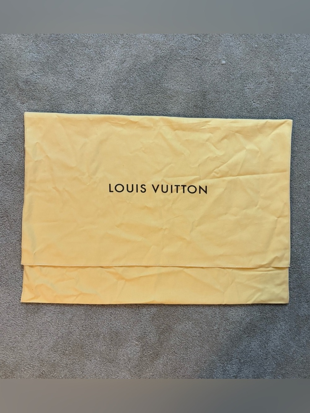 Large Louis Vuitton dust bag